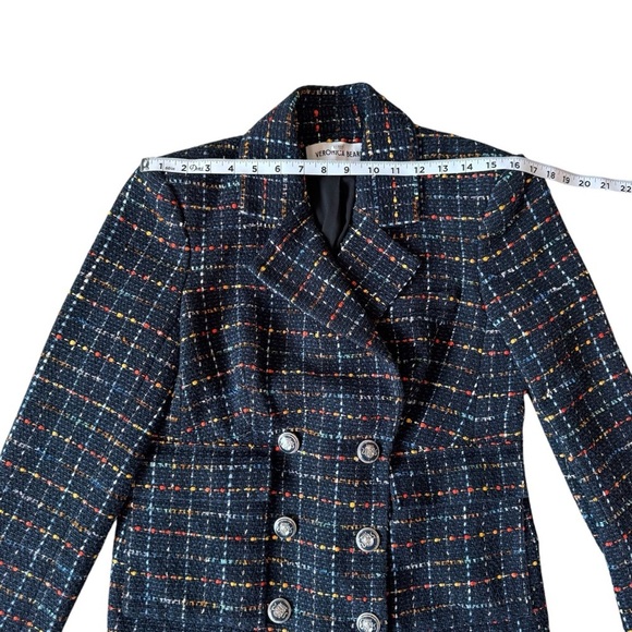 Veronica Beard Rumer Dickey Tweed Jacket. Size 6. - Picture 9 of 16